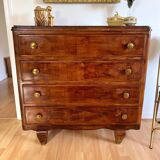 Old wooden chest of drawers