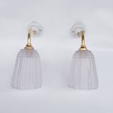 Antique art deco wall lights