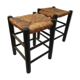 Pair of rustic stools