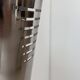 Vintage brushed metal wall lamp, Germany 1980s