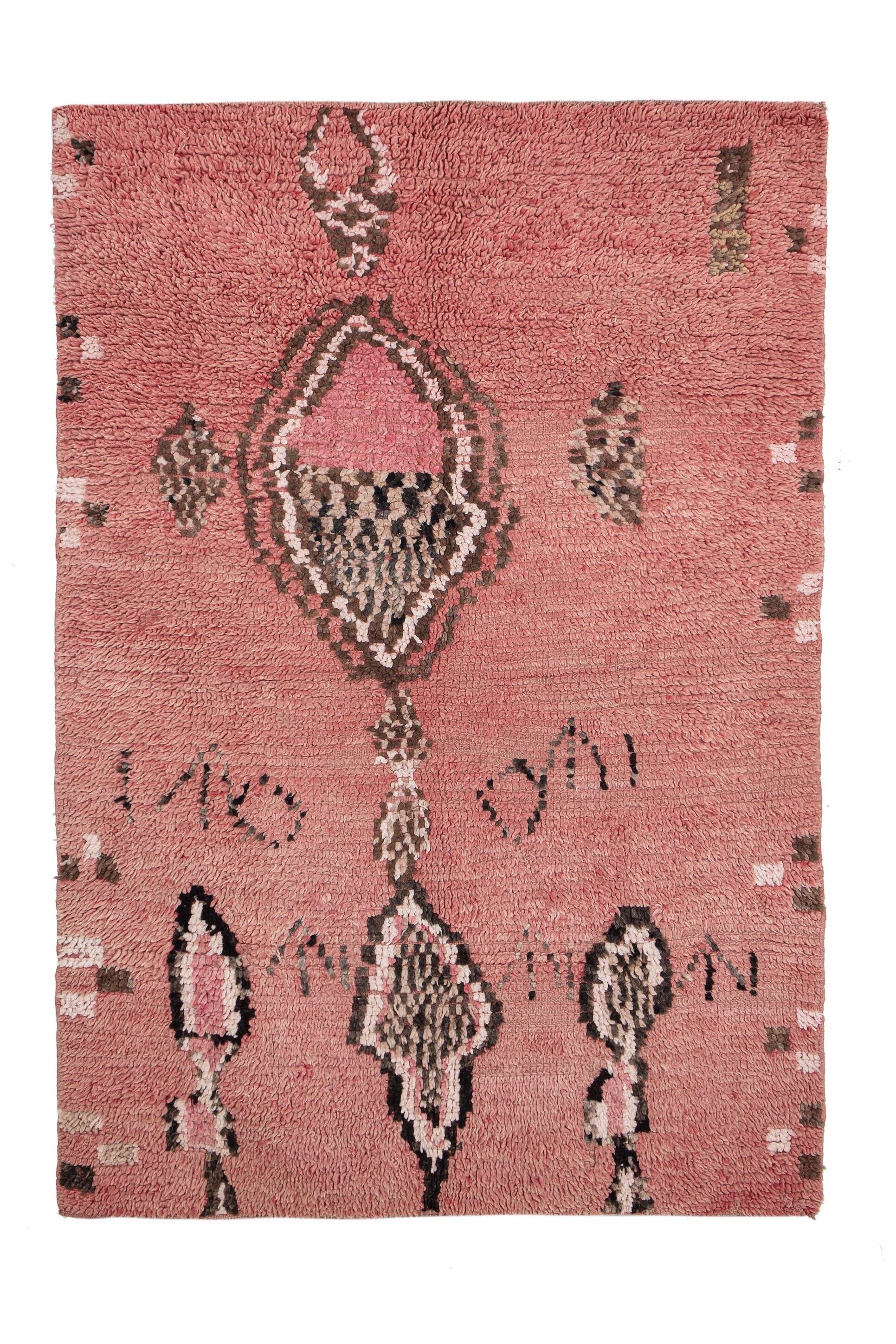 Tapis beni ouarain vintage 185 x 120 cm