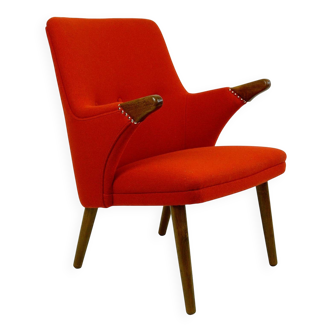 Teak armchair by Svend Skipper, Scandinavian.