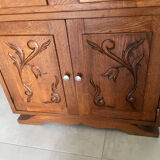 Small buffet in old oak from the 40s/50s