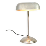 Weathered Italian Table Lamp in Chrome, 1940s