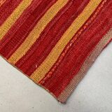 Old Turkish narrow Kilim Runner 405x49 cm shabby chic, vintage kelim