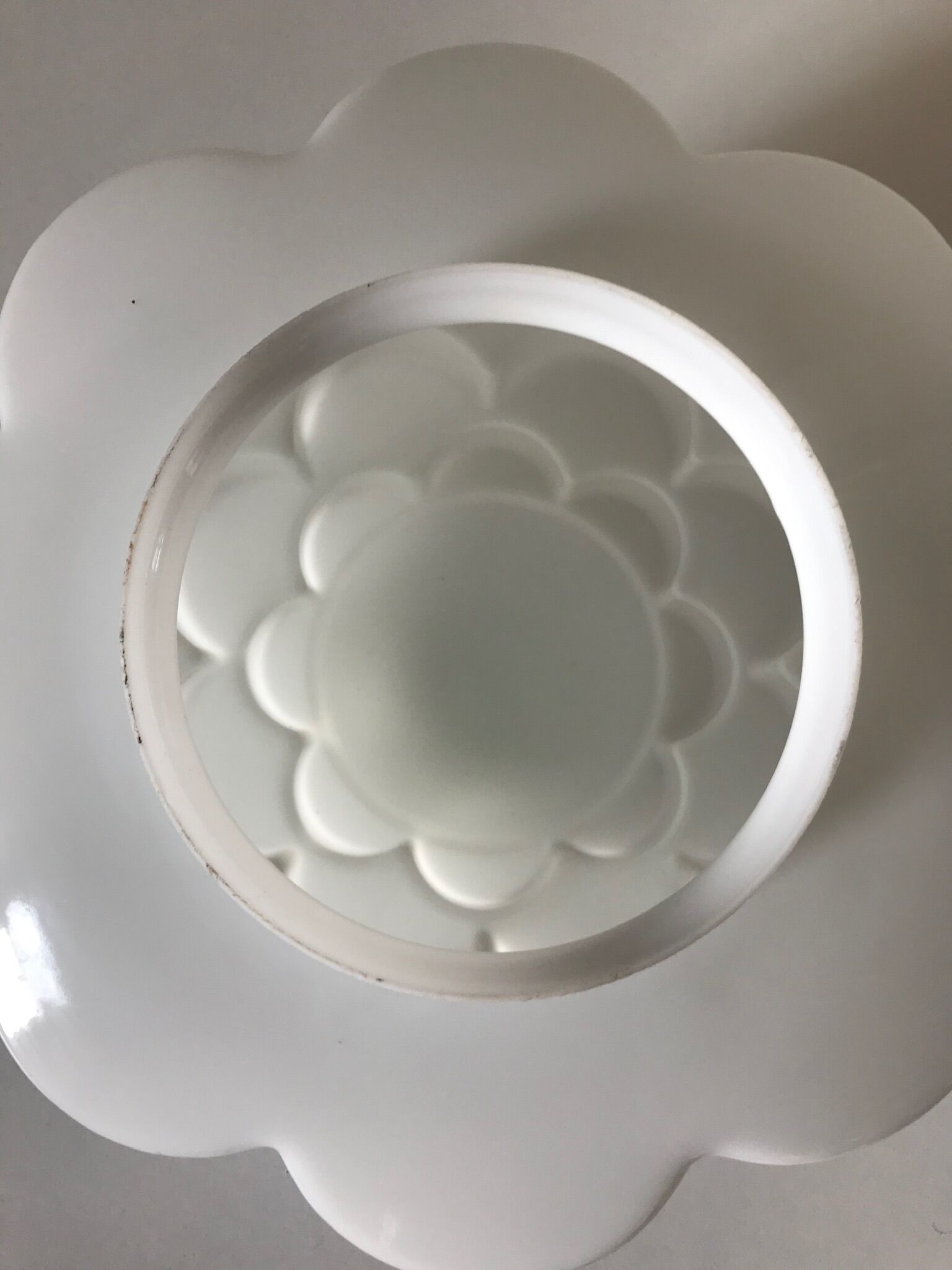 Art deco ceiling light 1940/1950
