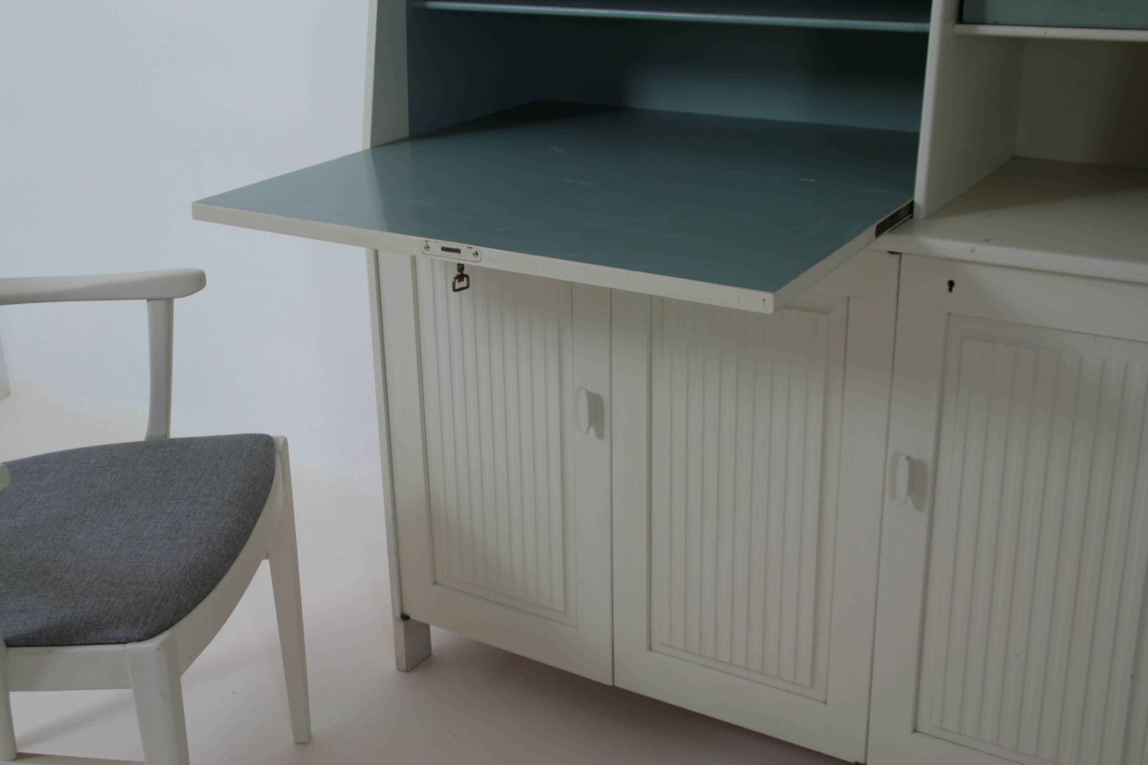 Library Secretary with its “Vardags” armchair by Carl Malmsten, Sweden 1960s