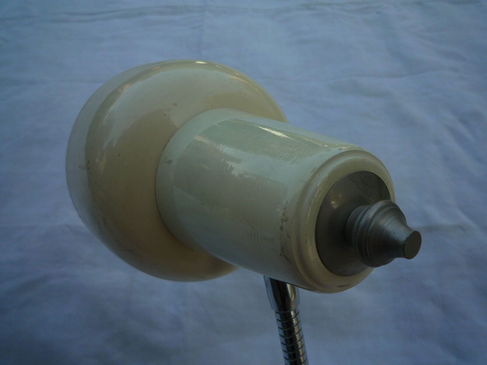 Pair of small 1950s office lamps