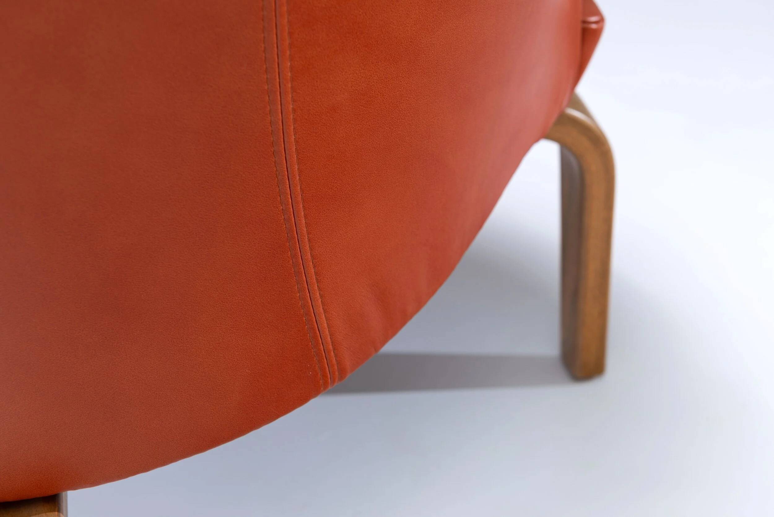 Arne Norell “Pilot” leather armchair