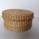 Set of 10 rattan coasters and its box