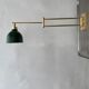 Old lamp wall lamp stem 2 arms vintage