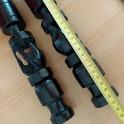 Vintage ebony candlesticks