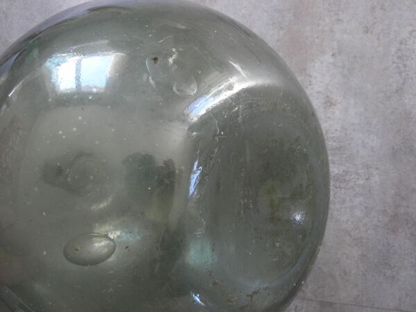 Bonbonne en verre soufflé