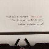 Vintage Japy L72 typewriter
