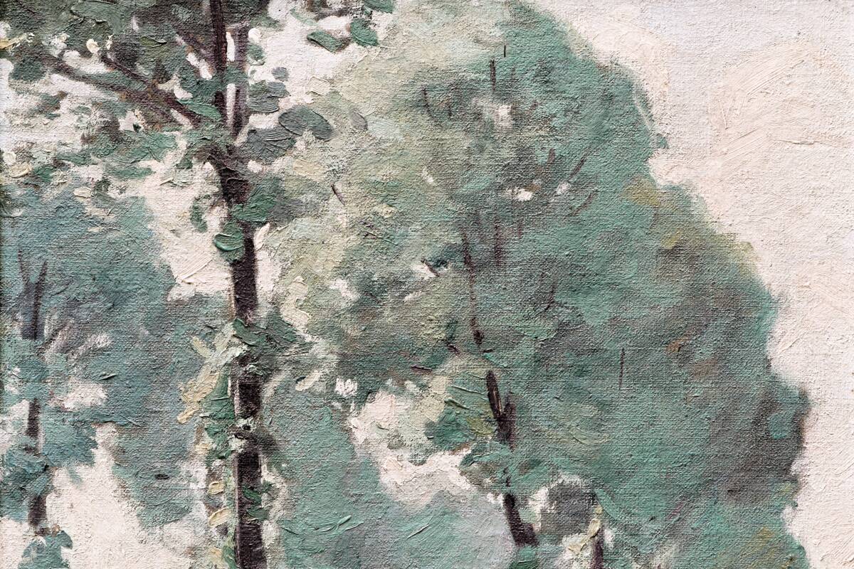 Huile sur toile par Jean Vasseur (1905-1986), Quevauvillers (Somme)