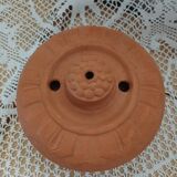 Terracotta butter dish with dome