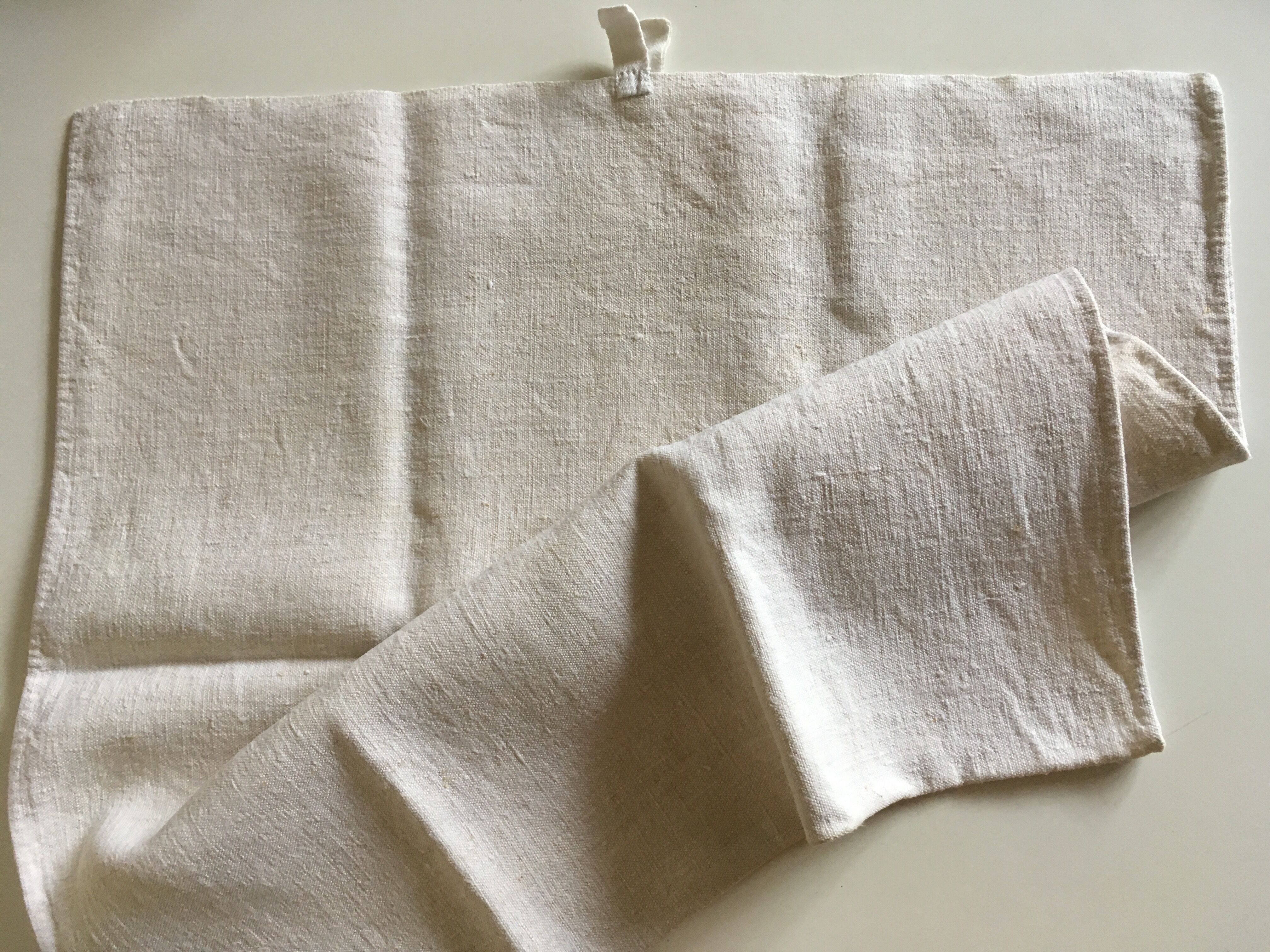 Farm cloth 19th in canvas of flax hemp