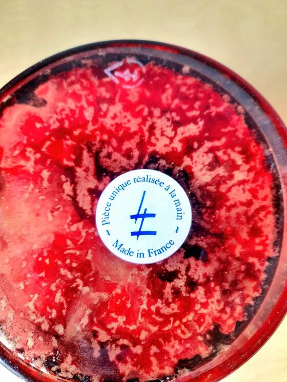 Laque Line workshop vase 1970