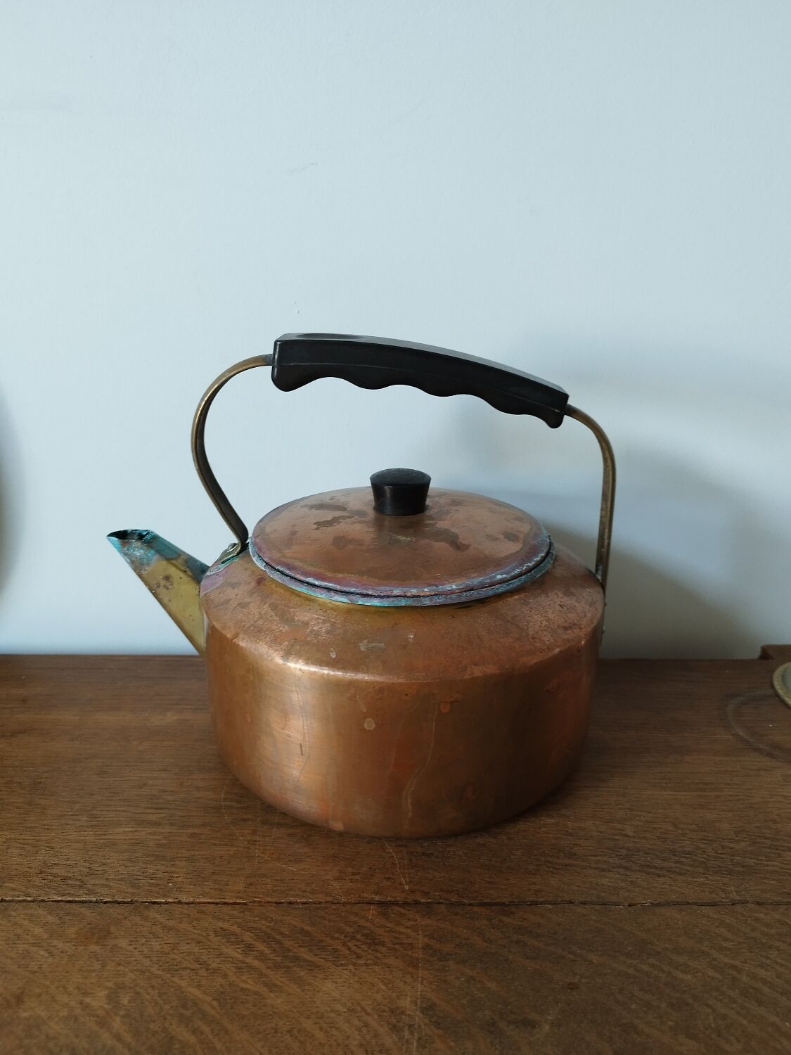 Copper teapot