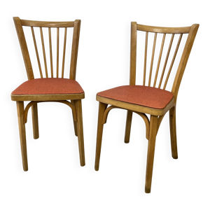 Paire de chaises baumann
