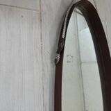 Scandinavian mirror in teak 60s