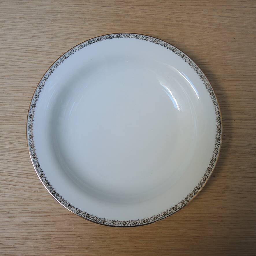 11 Old Soup Plates - Rheinpfalz Hartporzellan Germany