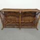 Bamboo and rattan lounge set