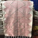 Tapis marocain authentique tissage artisanal 100% laine