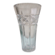 Cut crystal vase