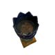 Antique French Glazed Ceramic Chimney Pot Planter