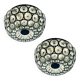 Mid-Century Glass Ceiling Lights or Wall Lamps from Limburg, Germany, 1960s