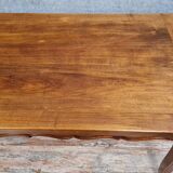 Louis XV community table in solid walnut around 1880-1900