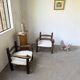 Pair of Dudouyt armchairs from the 1950s, oak.