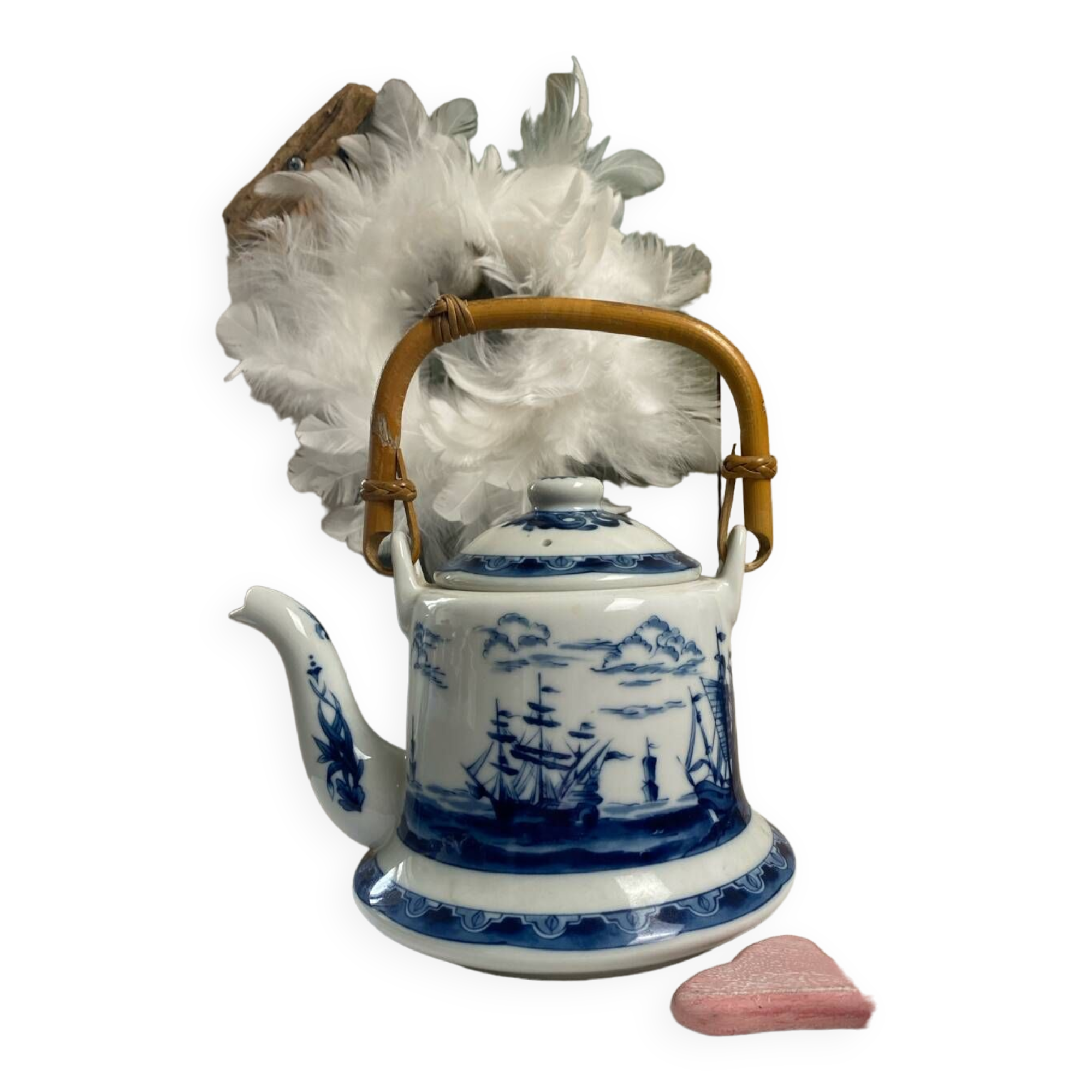 Porcelain teapot
