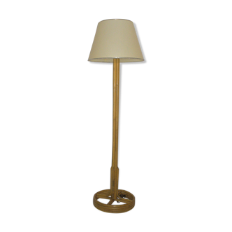 Rattan lamppost of the 1950s