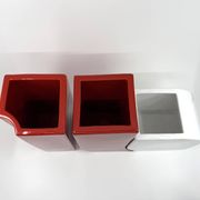 Very rare set of 3 ceramic vases • Pierre Cardin • Circa 1968
