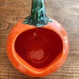 Orange pitcher in Corsican slip
