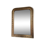 Golden Louis-Philippe mirror 50x68cm