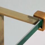 Rare Peter Ghyczy T18 console tables, 1970s design (73 cm high.)