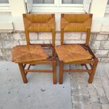 8 Mulched chairs 50s