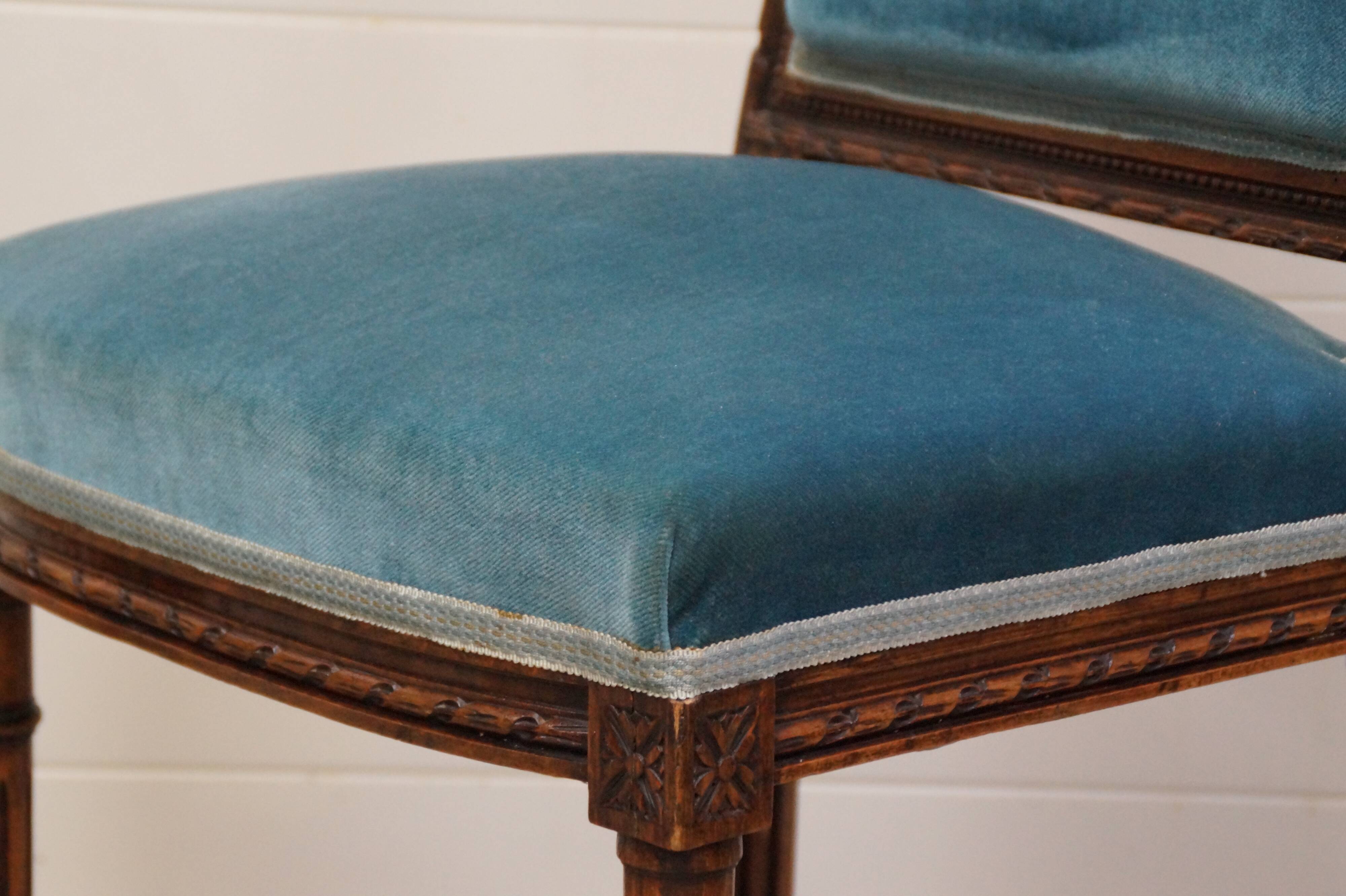Pair of Louis XVI-style chairs