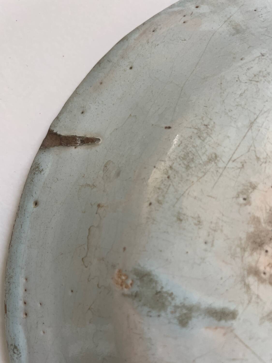 Antique plate