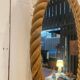 Large rope mirror
