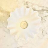 Globe tulips glass lampshade