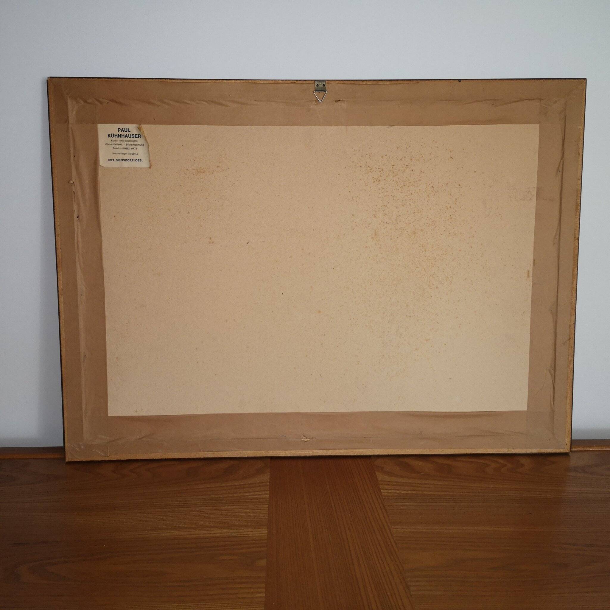 Watercolor landscape mountain chalet by gw ledward 12 80 switzerland savoie sign gw 12 80