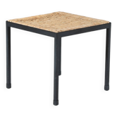 1950s Square stool from the Netherlands