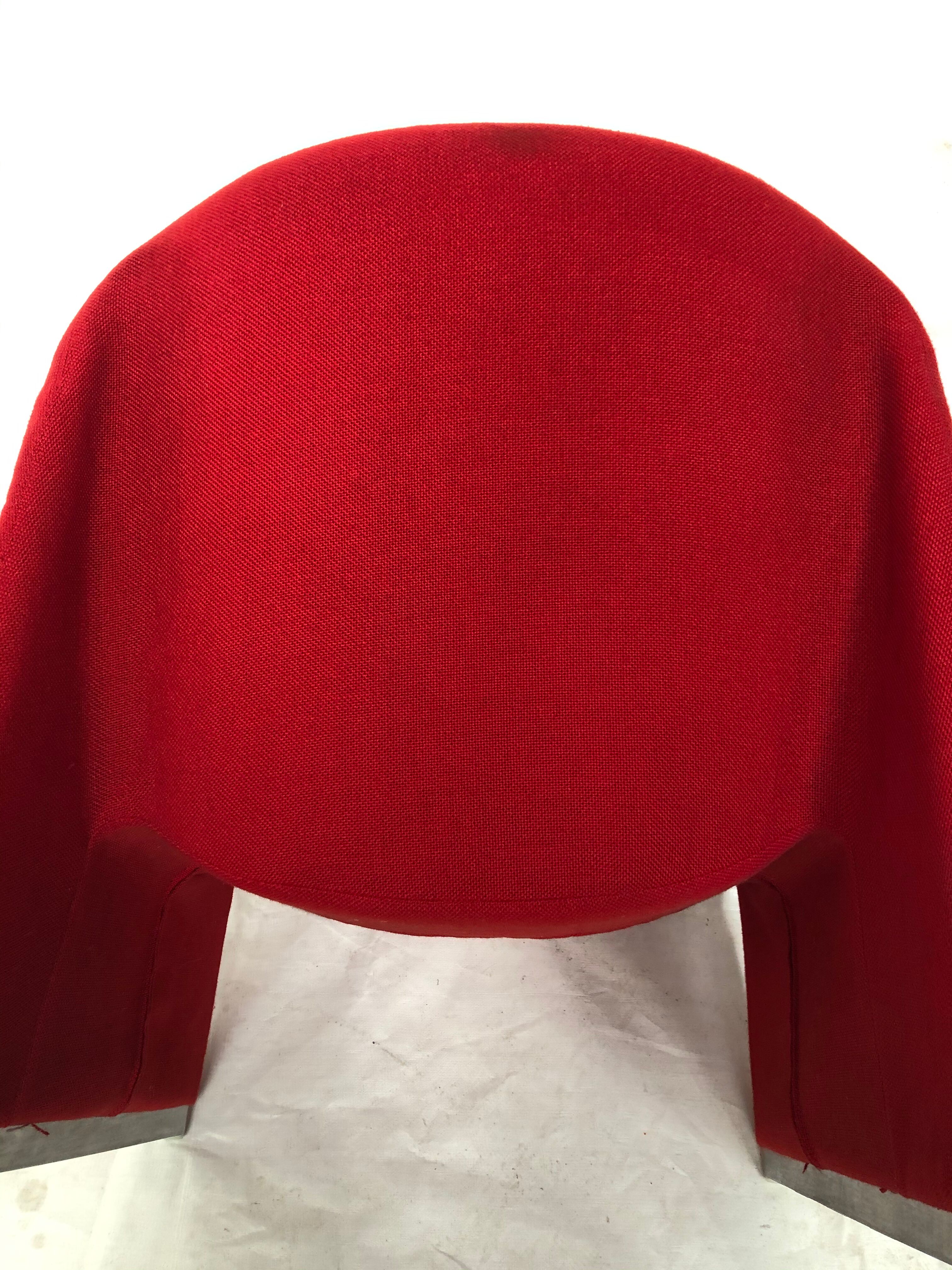 Red Alky heater by Giancarlo Piretti, Edition Castelli, 70s