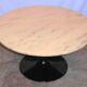 Round coffee table on tulip foot from the 70s