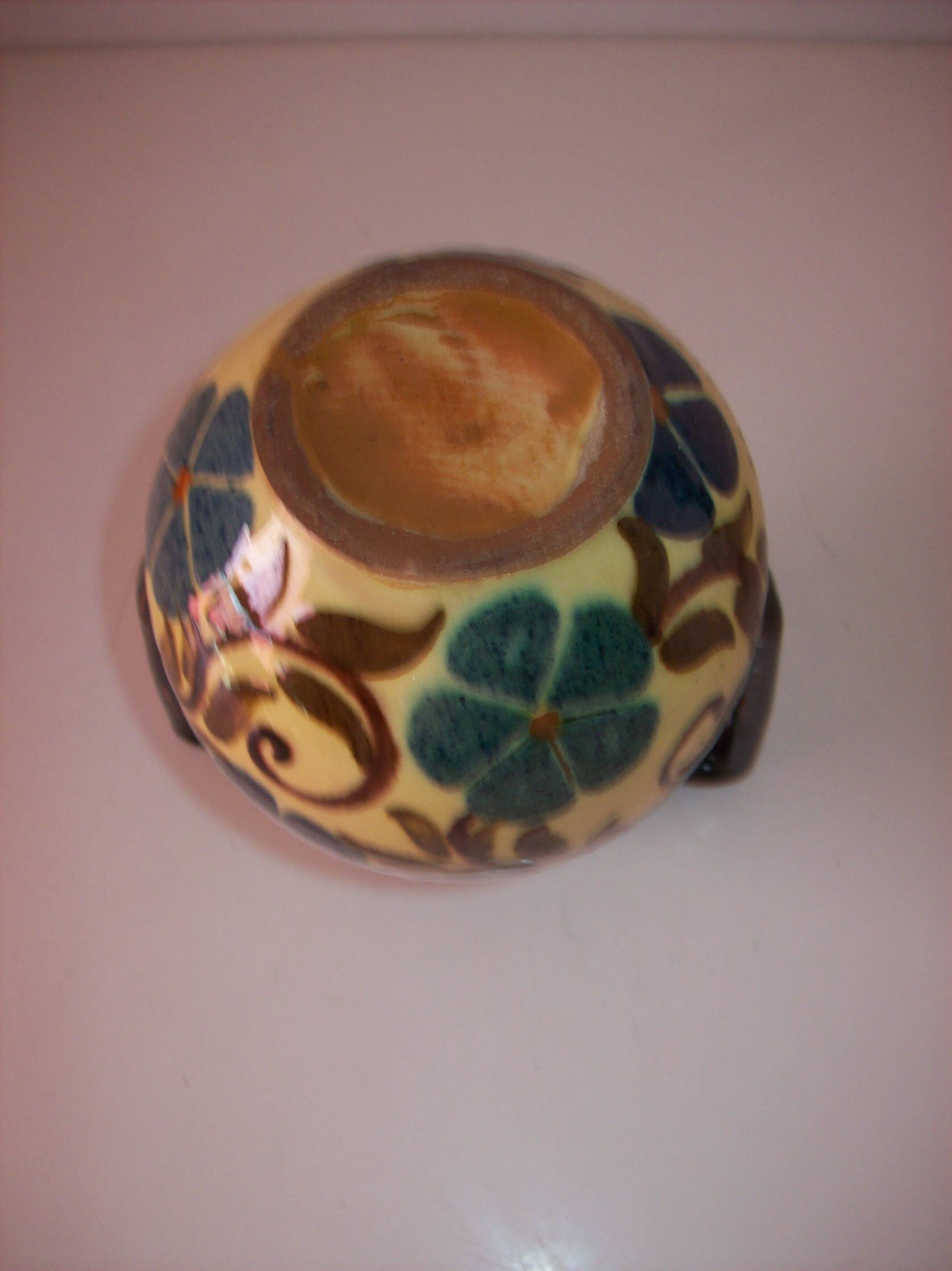 Vase Art Déco signé René Nicole