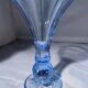 Paire de bougeoirs ou vases Jamestown blue Virginia par Fostori